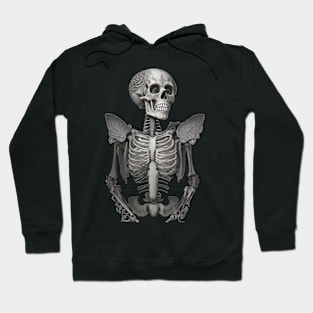 Moon skeleton Hoodie